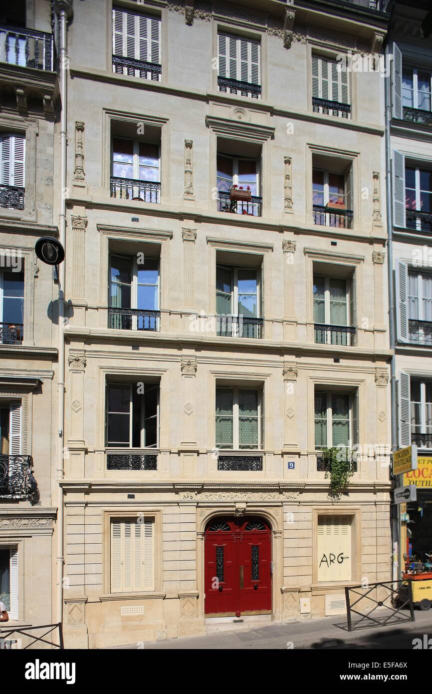France, ile de france, paris 9e arrondissement, 9 rue henri monnier ...