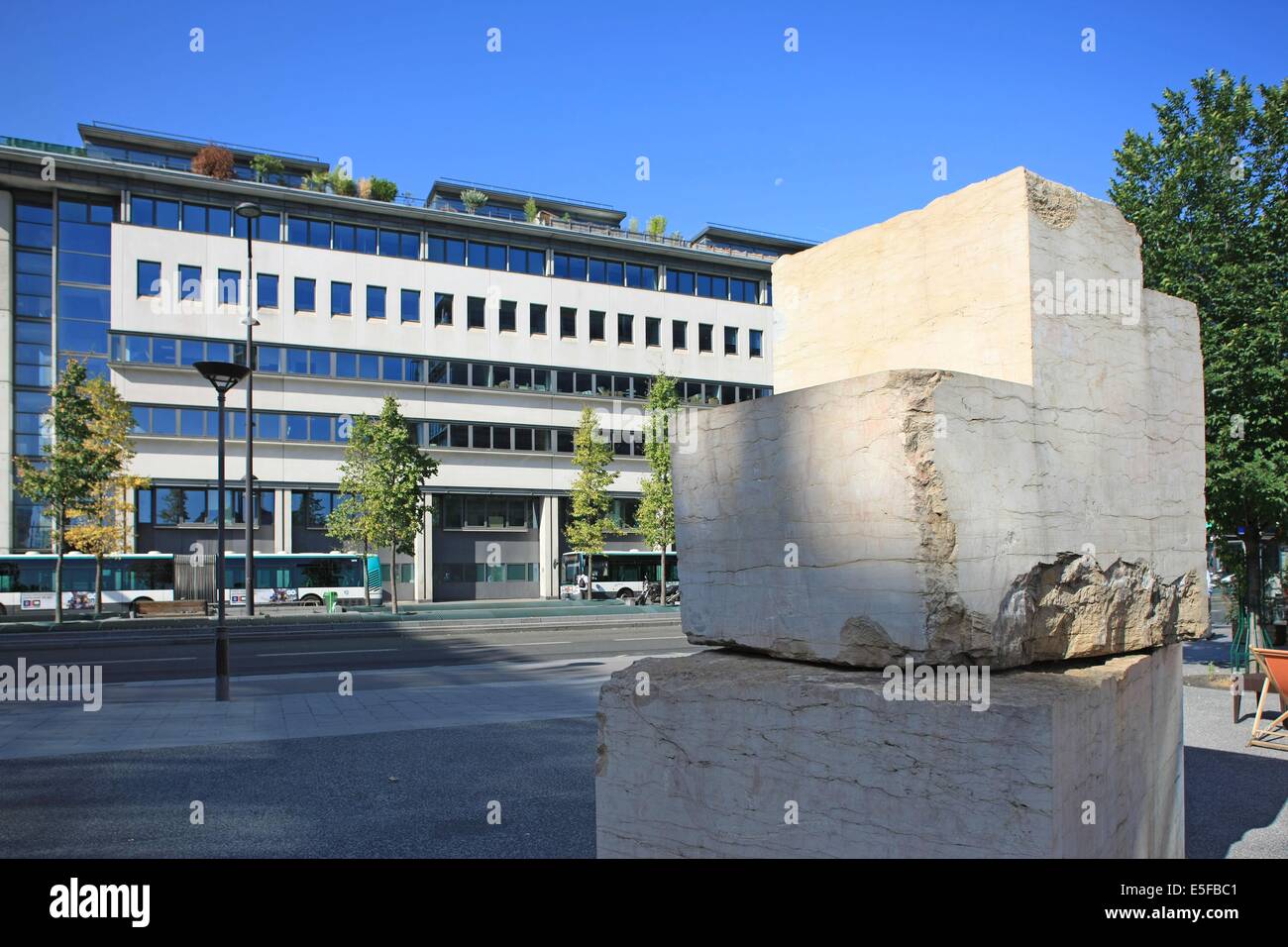 College Thomas Mann a Paris Stock Photo - Alamy