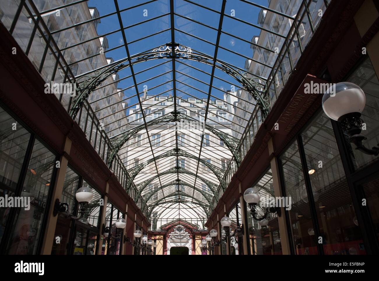 Passage des Princes, Paris Stock Photo Alamy