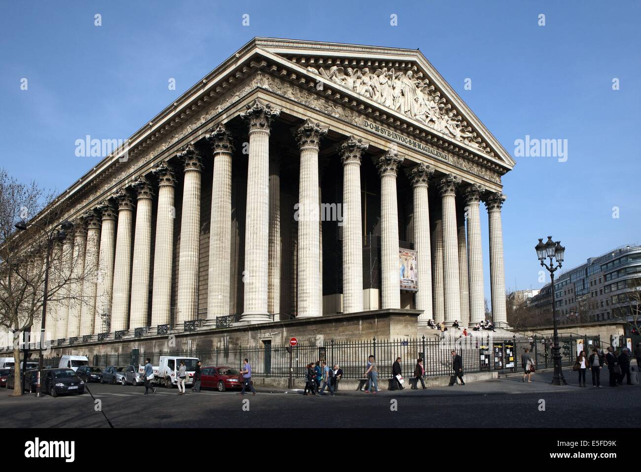 Eglise de la Madeleine, Paris Stock Photo