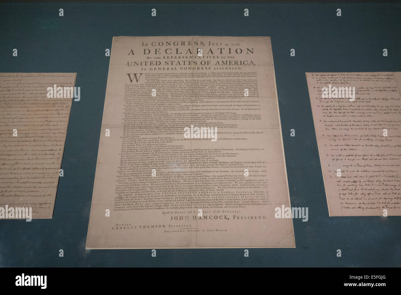 which museum has declaration of independence