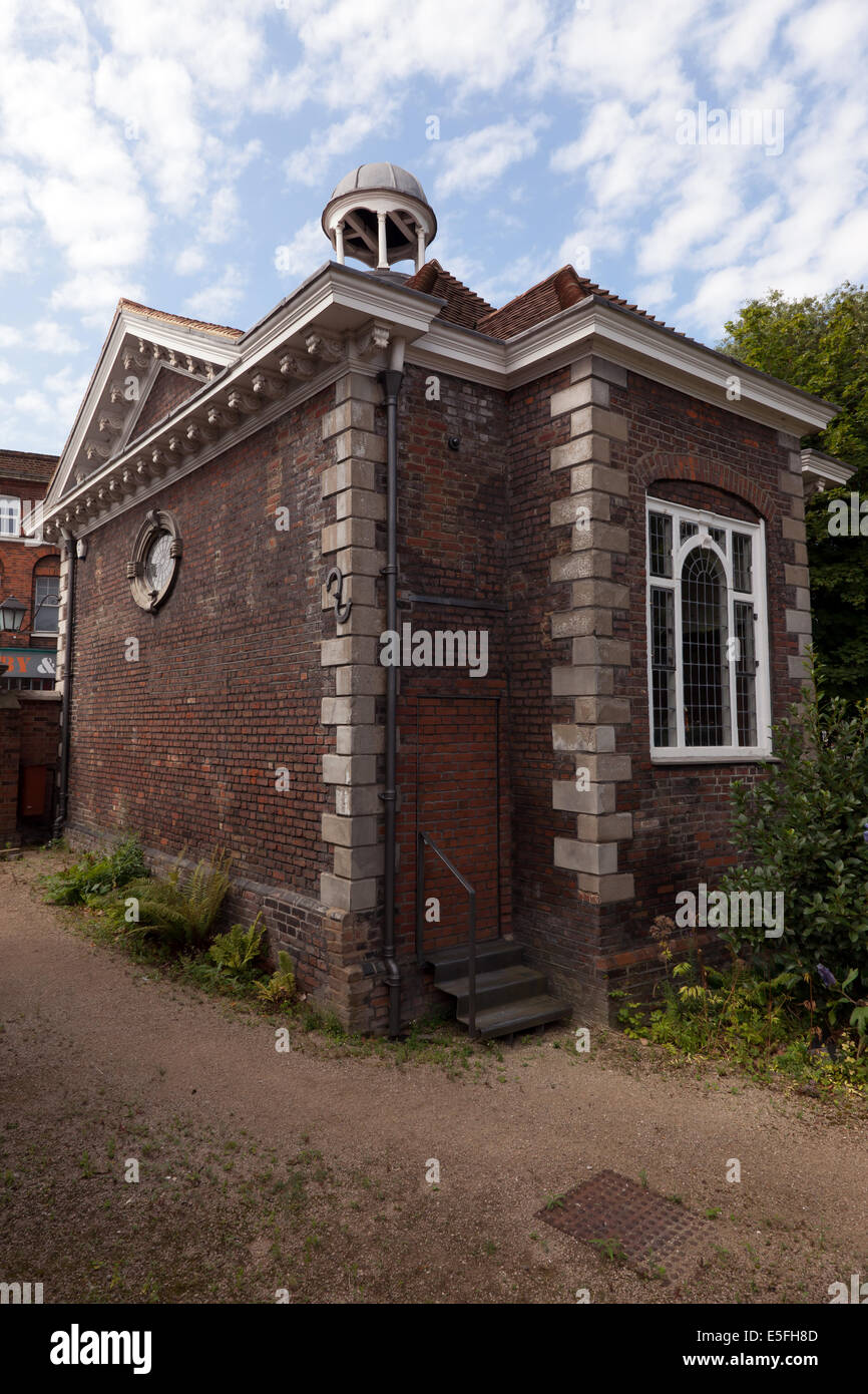 View of the Rear of  Boone's Chapel, of  Lee High Road, Lewisham. Stock Photo