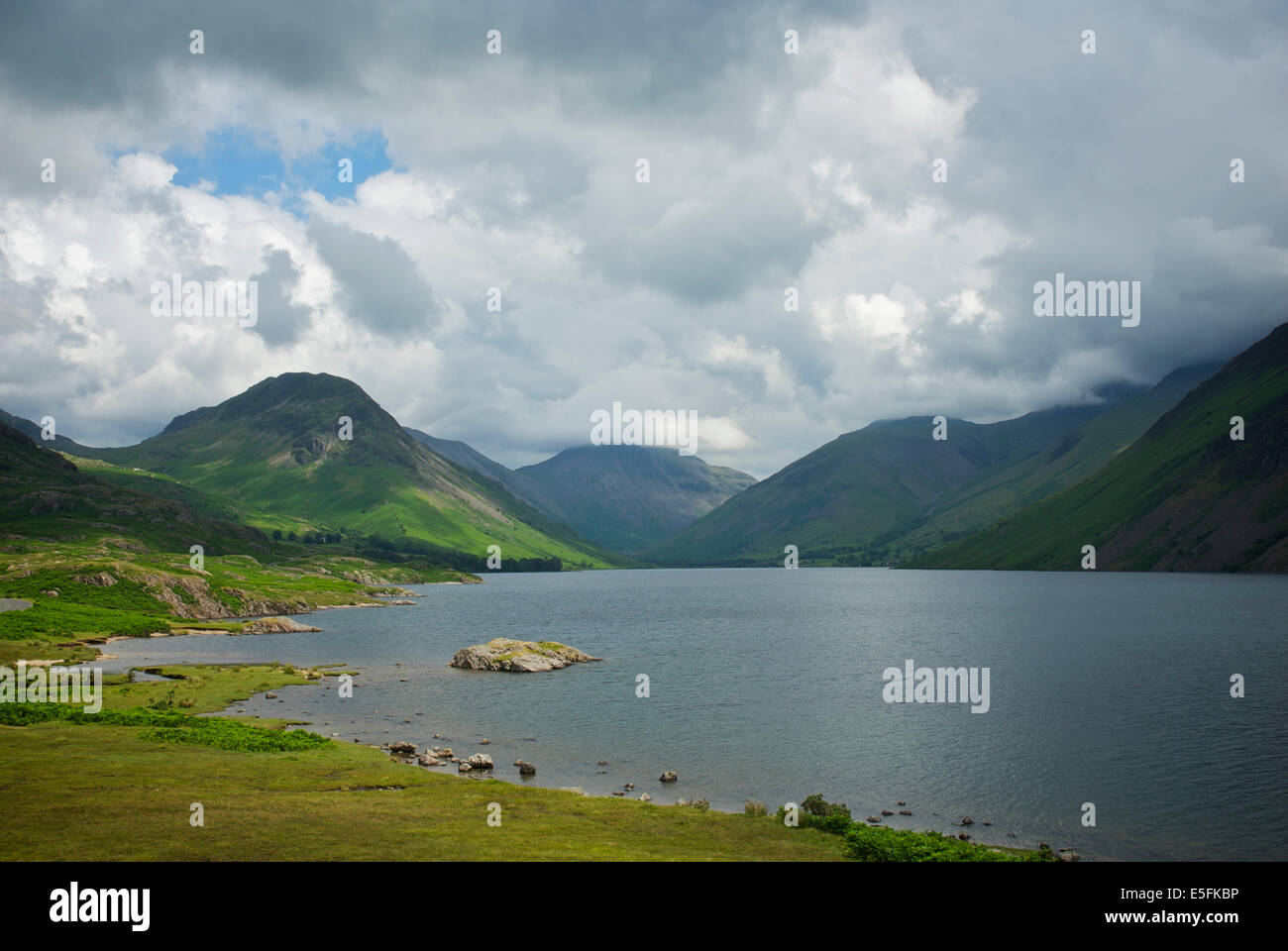 wastwater wast water wasdale lake district cumbria Stock Photo