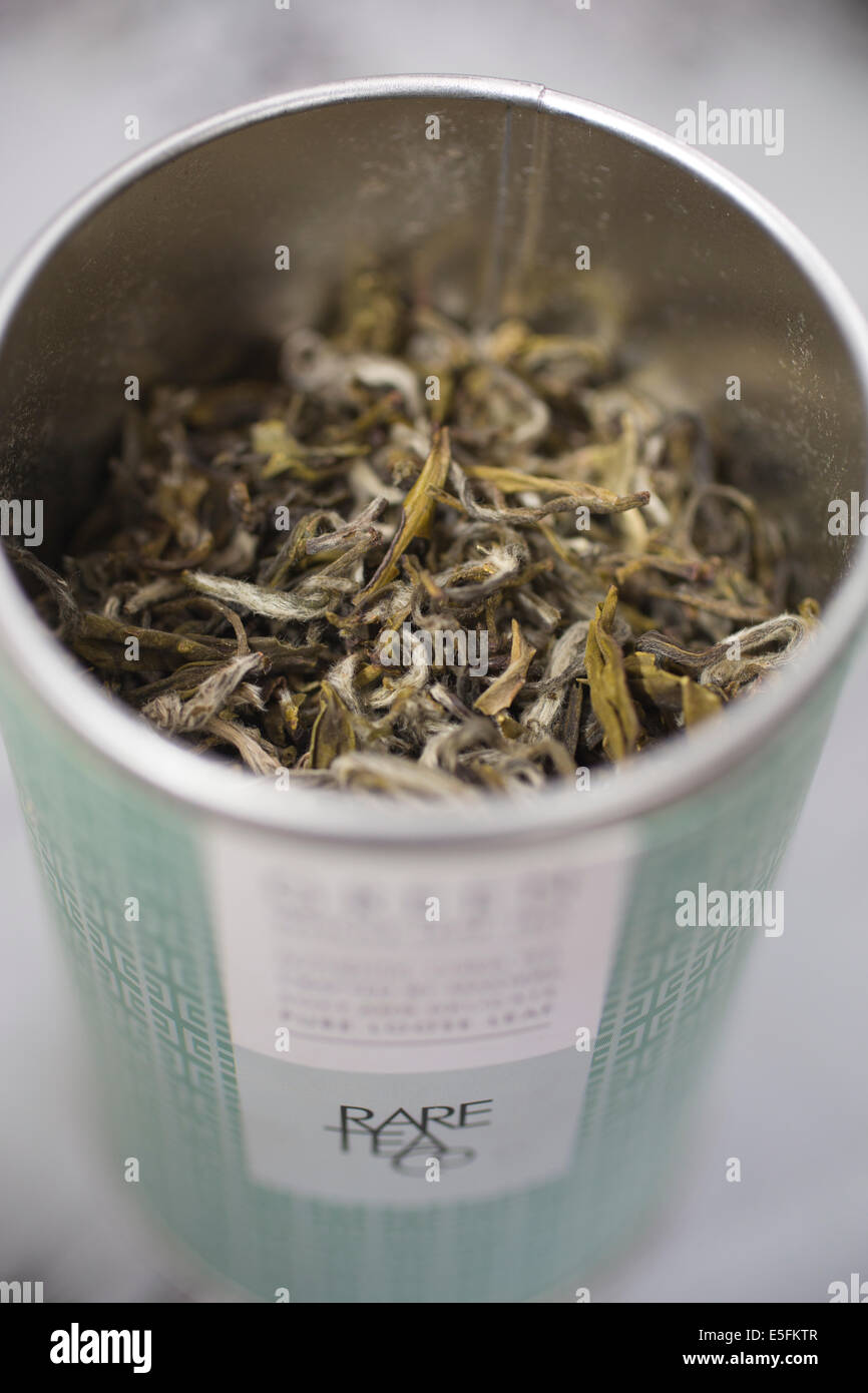Rare Tea Company, blended loose leaf teas from across the world, London, UK Stock Photo