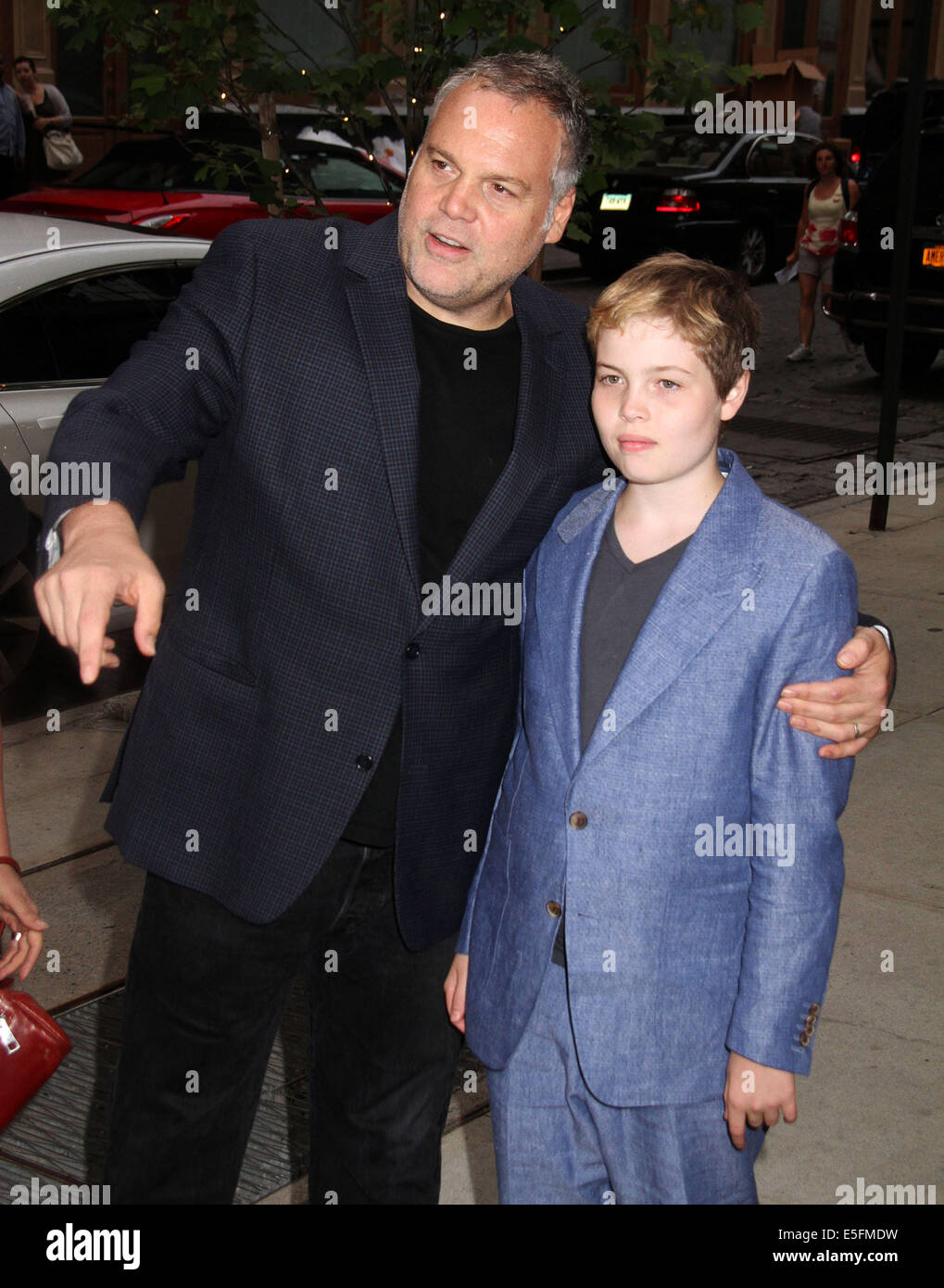 New York, New York, USA. 29th July, 2014. Actor VINCENT D'ONOFRIO and(02)