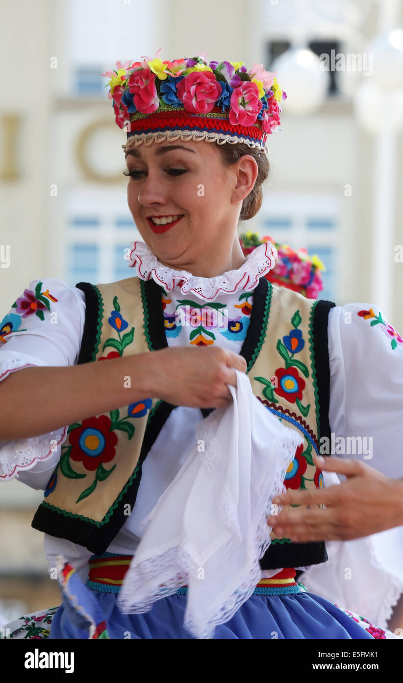 Folk group Edmonton, Ukrainian dancers Viter from Canada during the