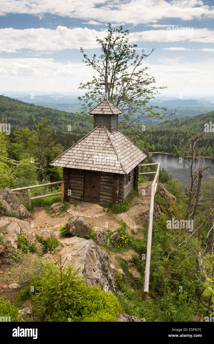 Rachelkapelle chapel, Grosser Rachel, Bavarian Forest National Park