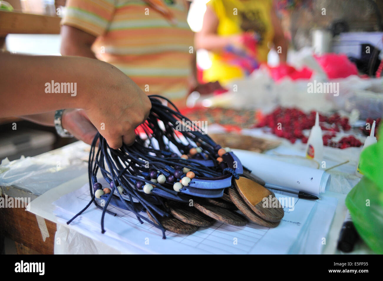 Filipino craft hires stock photography and images Alamy