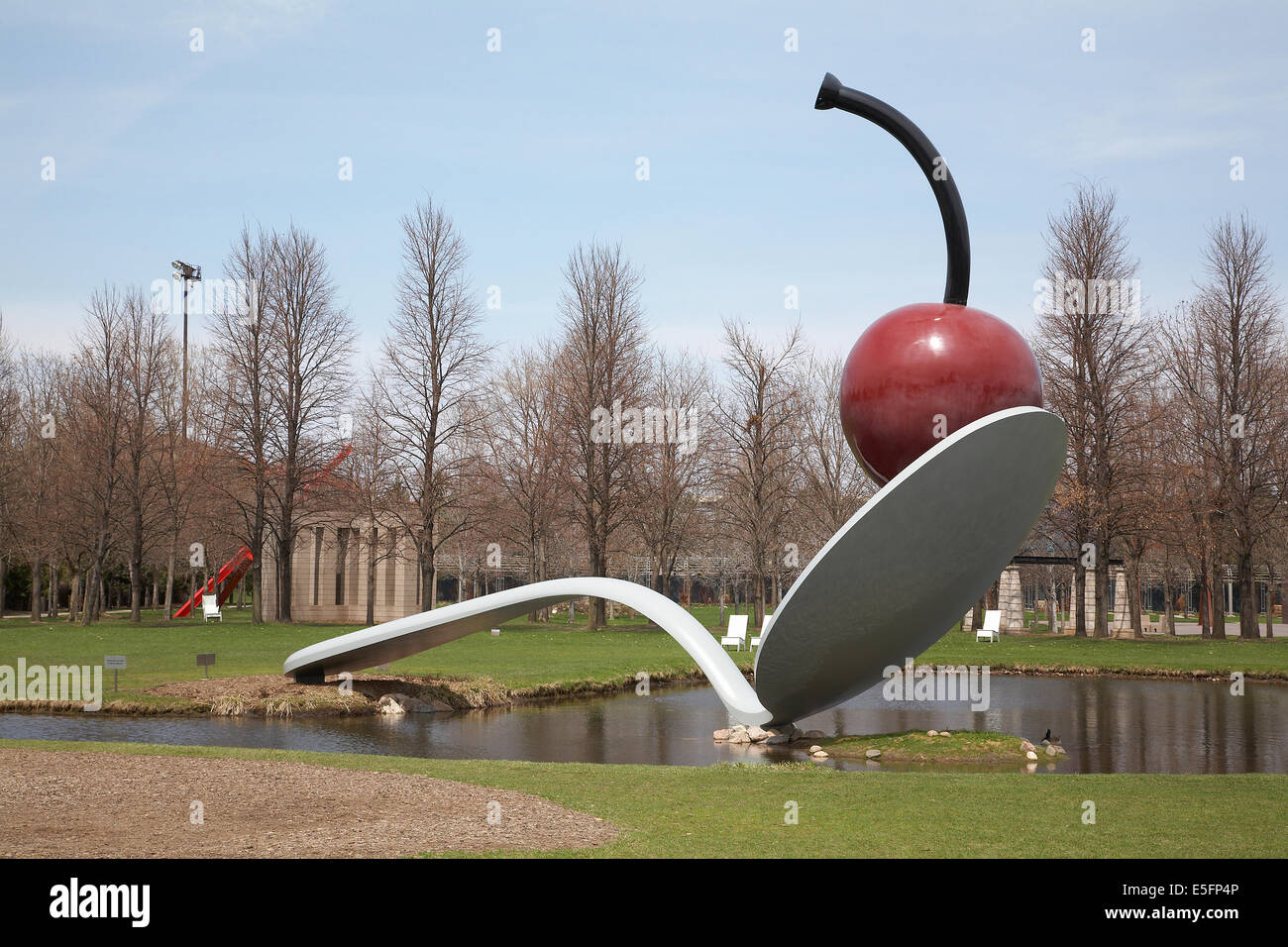 The Spoonbridge And Cherry At Minneapolis Sculpture Garden Walker