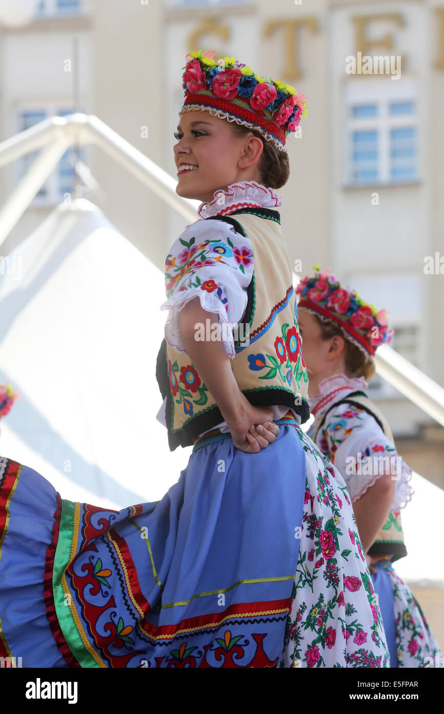 Folk group Edmonton, Ukrainian dancers Viter from Canada during the