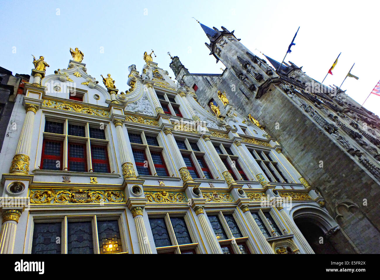 The Old Civil Registry and City Hall, Bruges, Belgium Stock Photo - Alamy