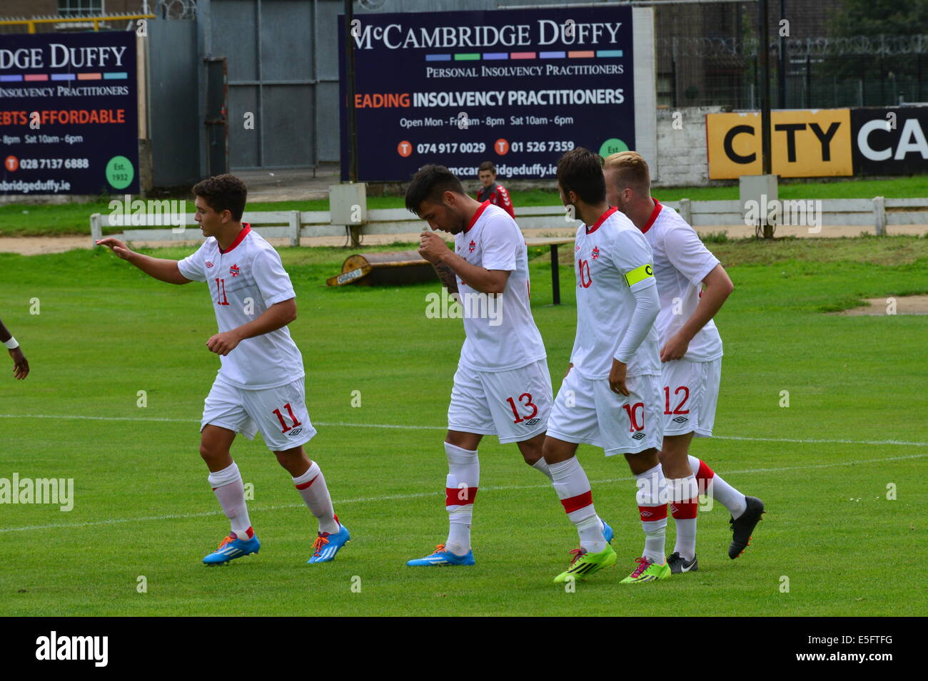 Derry, Londonderry, Northern Ireland. 30th July, 2014. Milk Cup Elite