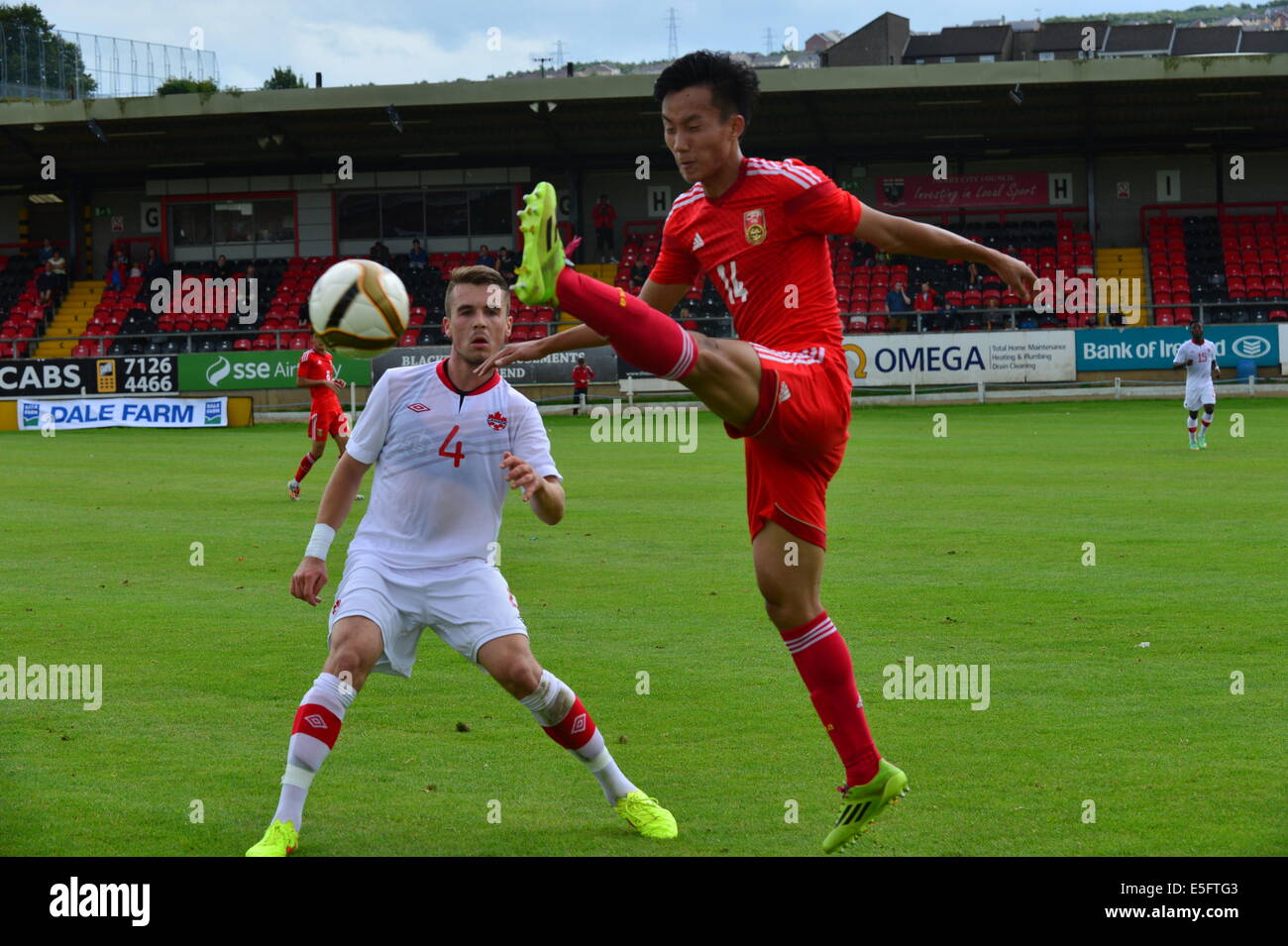 Derry, Londonderry, Northern Ireland. 30th July, 2014. Milk Cup Elite