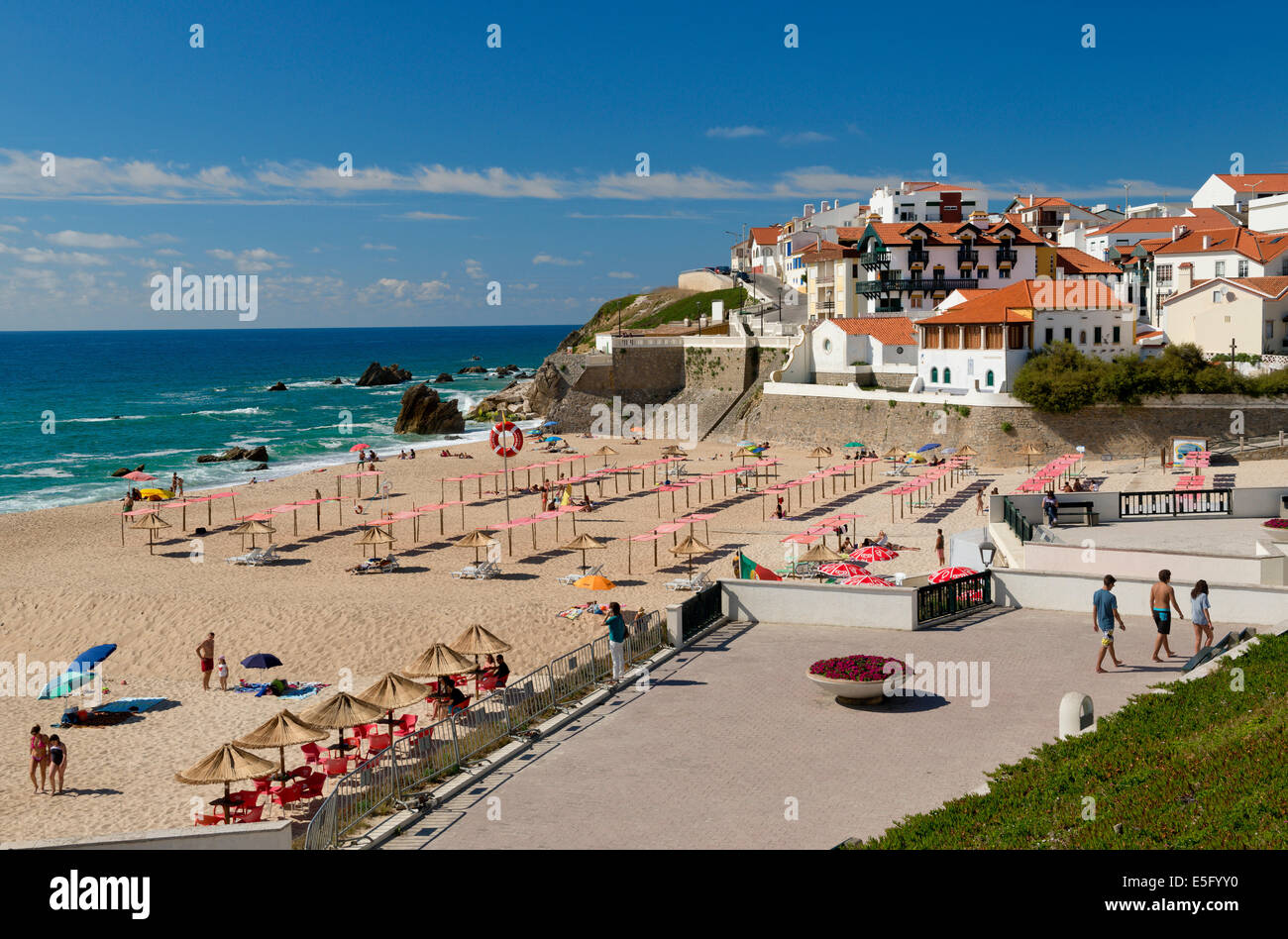 Sao Pedro de Moel beach, Costa da Prata, Beira Litoral, Portugal Stock Photo