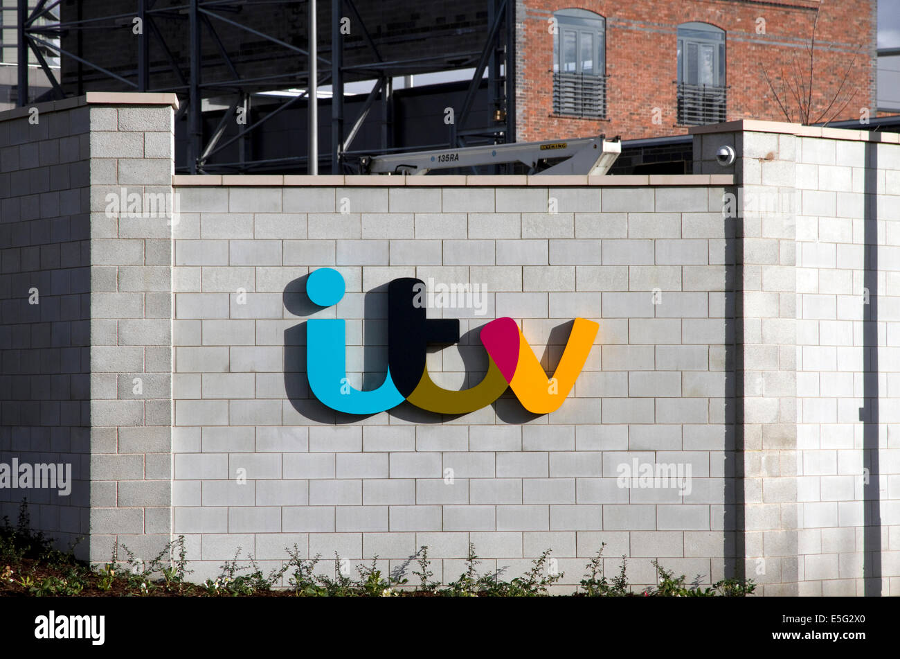 ITVs Trafford Wharf Studios (New home for Coronation Street) , Media City, Salford Quays/ Trafford Park, Manchester, England, UK Stock Photo