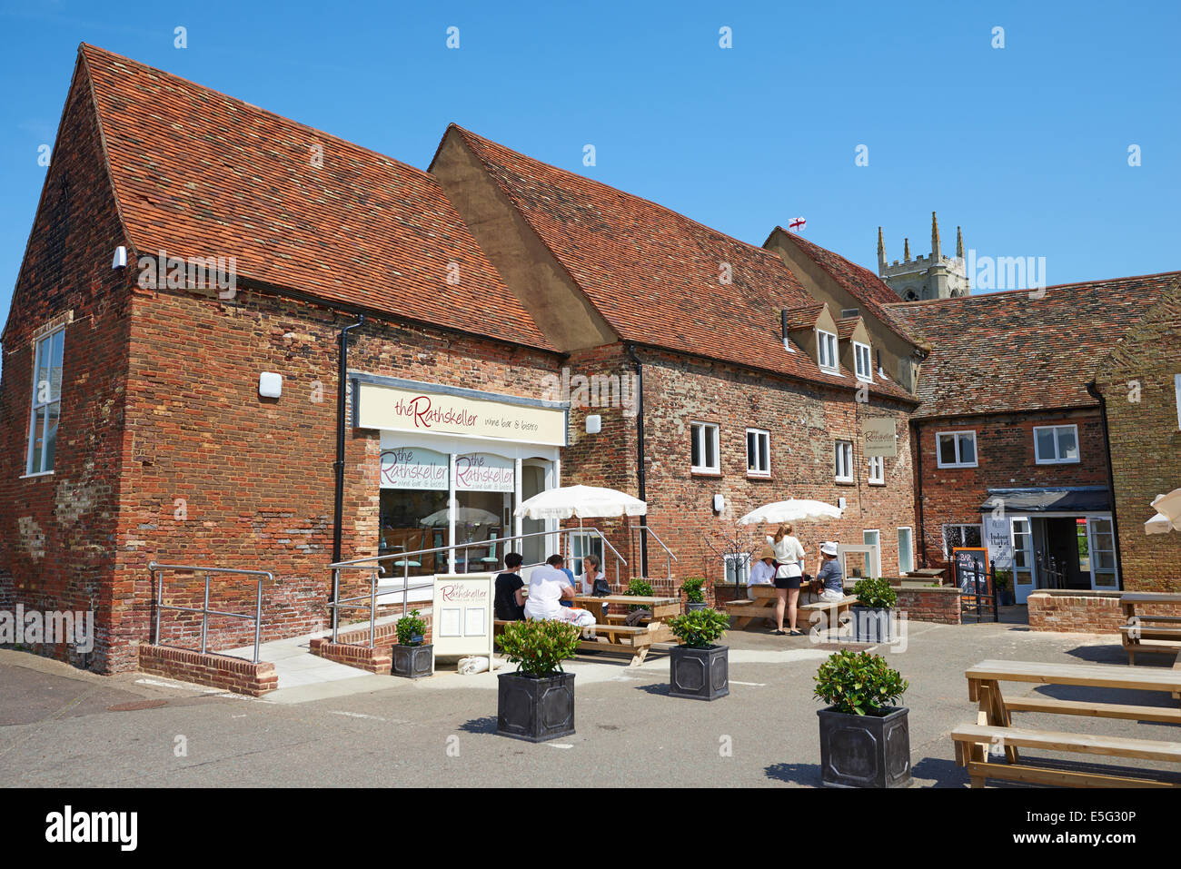 The Rear Of Hanse House South Quay King's Lynn Norfolk UK Stock Photo
