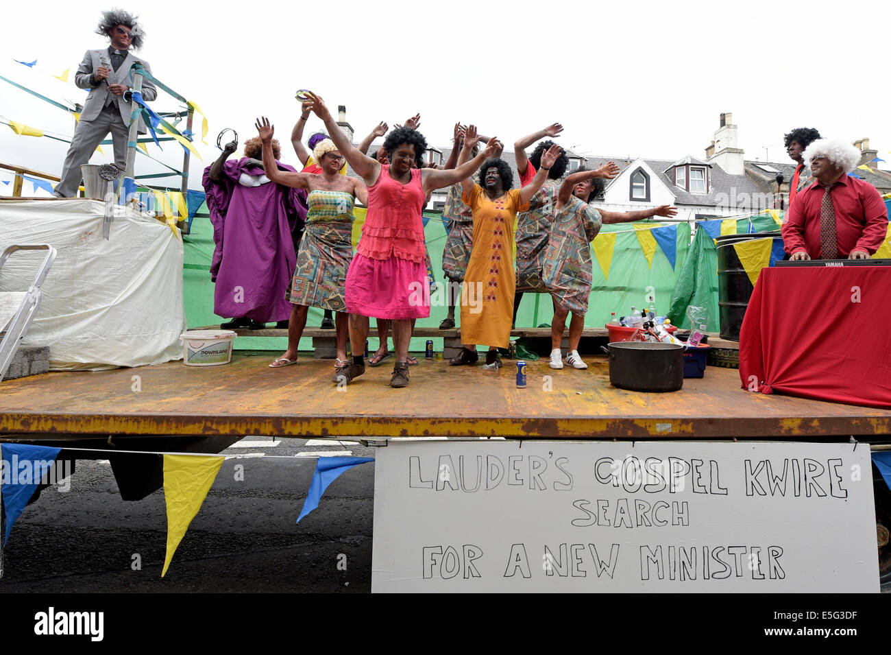 Lauder, UK. 30th July, 2014. Lauder Common Riding 2014 Lauder boasts ...