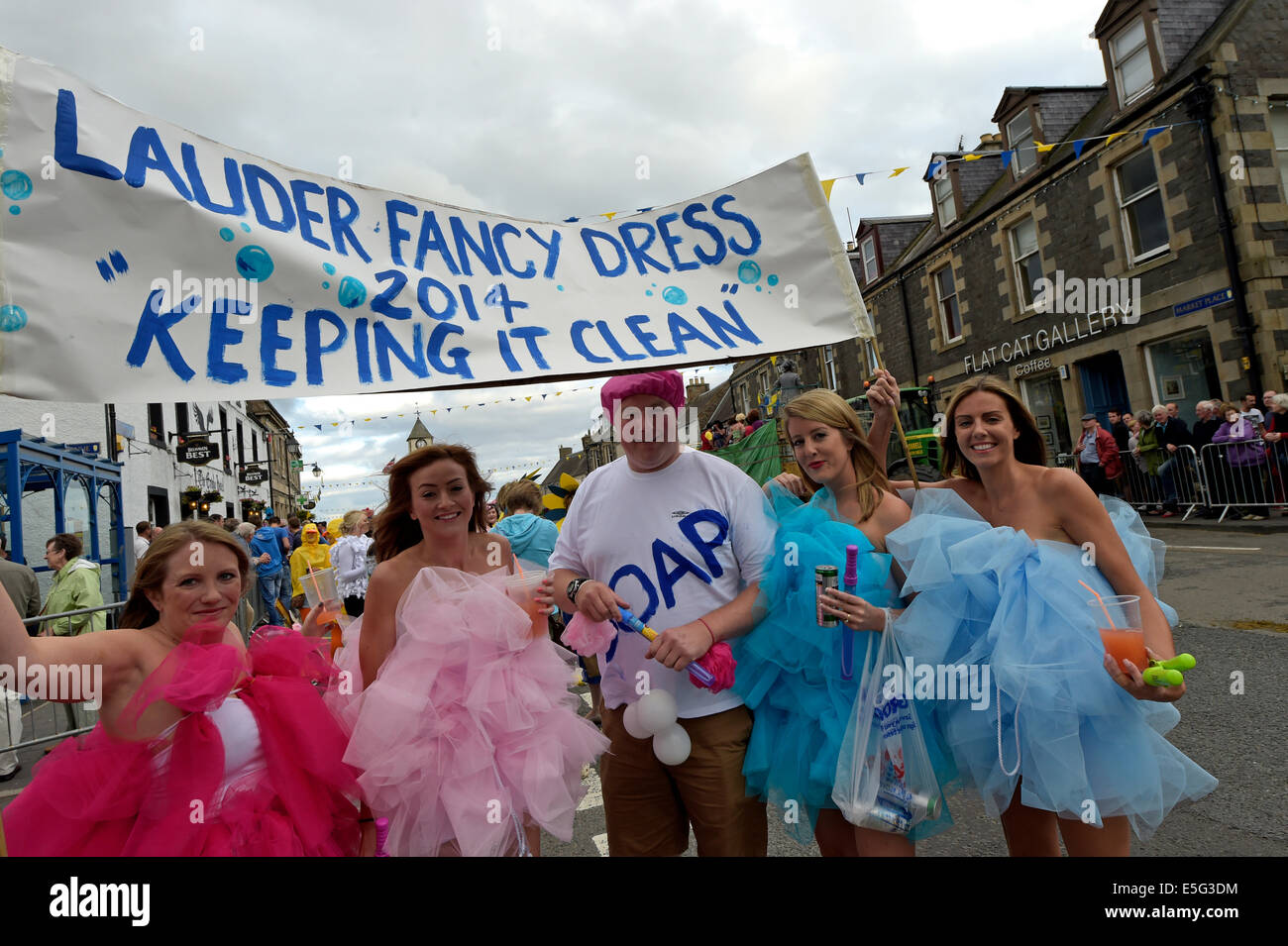 Lauder, UK. 30th July, 2014. Lauder Common Riding 2014 Lauder boasts ...