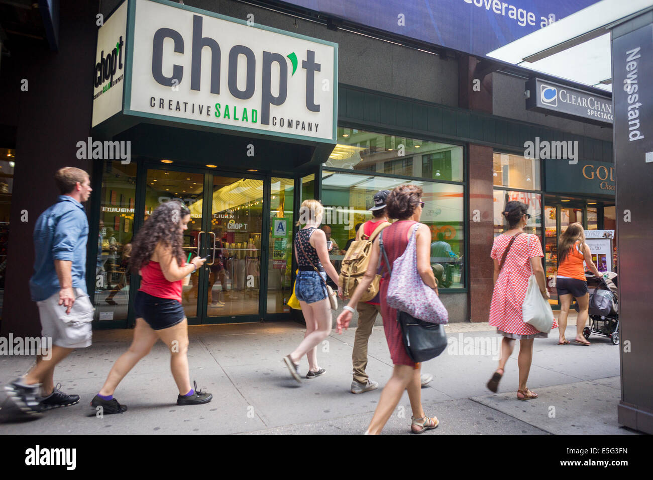 A branch of the Chop't restaurant chain is seen in New York Stock Photo