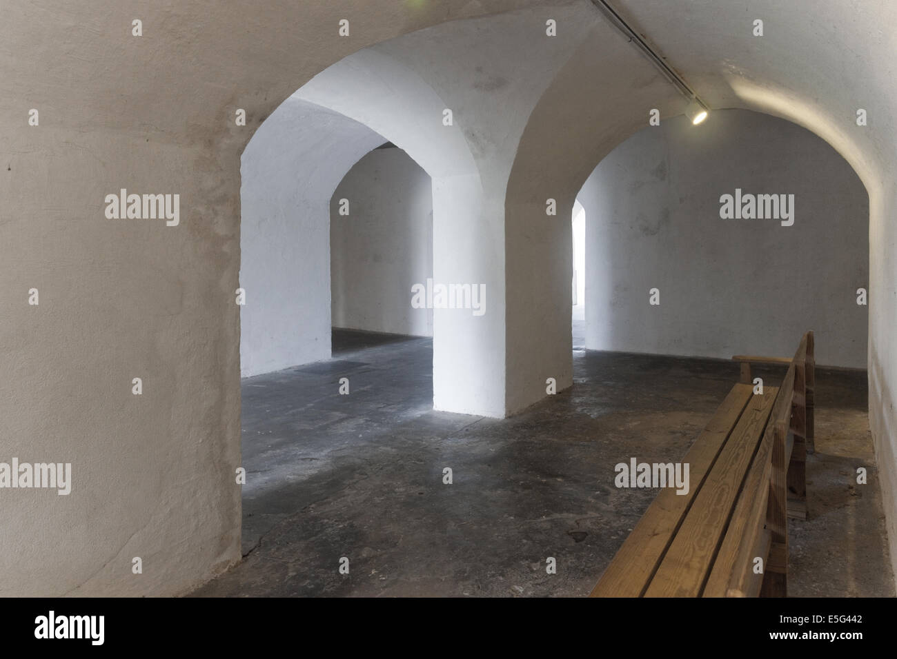 Fort Moultrie Sally Port, Charleston, South Carolina Stock Photo