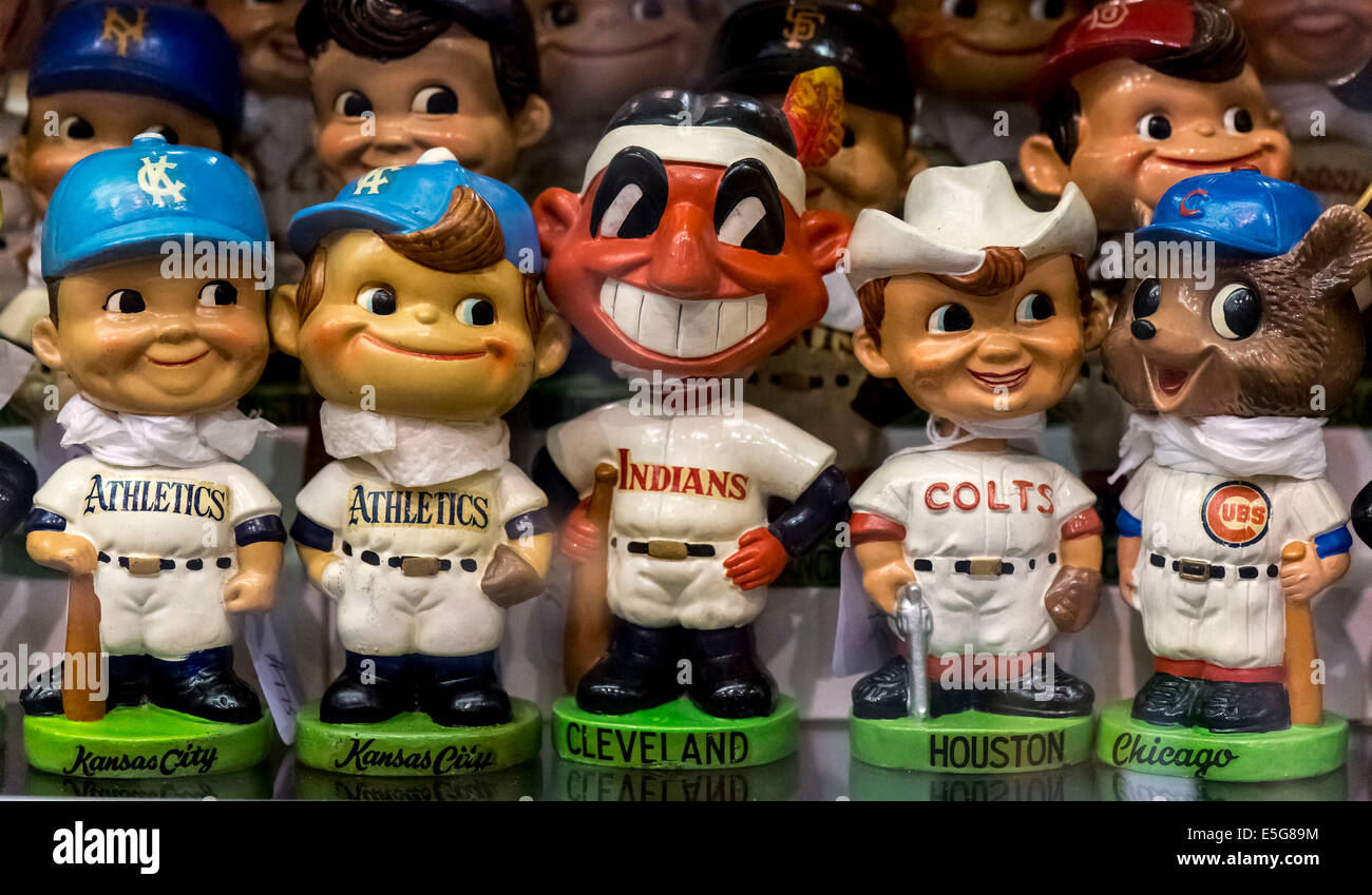 Cleveland, Ohio, USA. 30th July, 2014. Sports memorabilia is offered