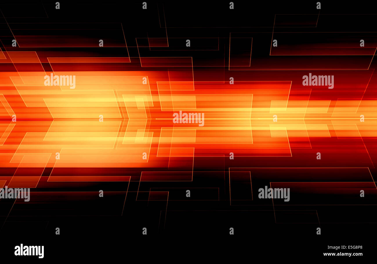 Orange Abstract Futuristic Background Stock Photo - Alamy