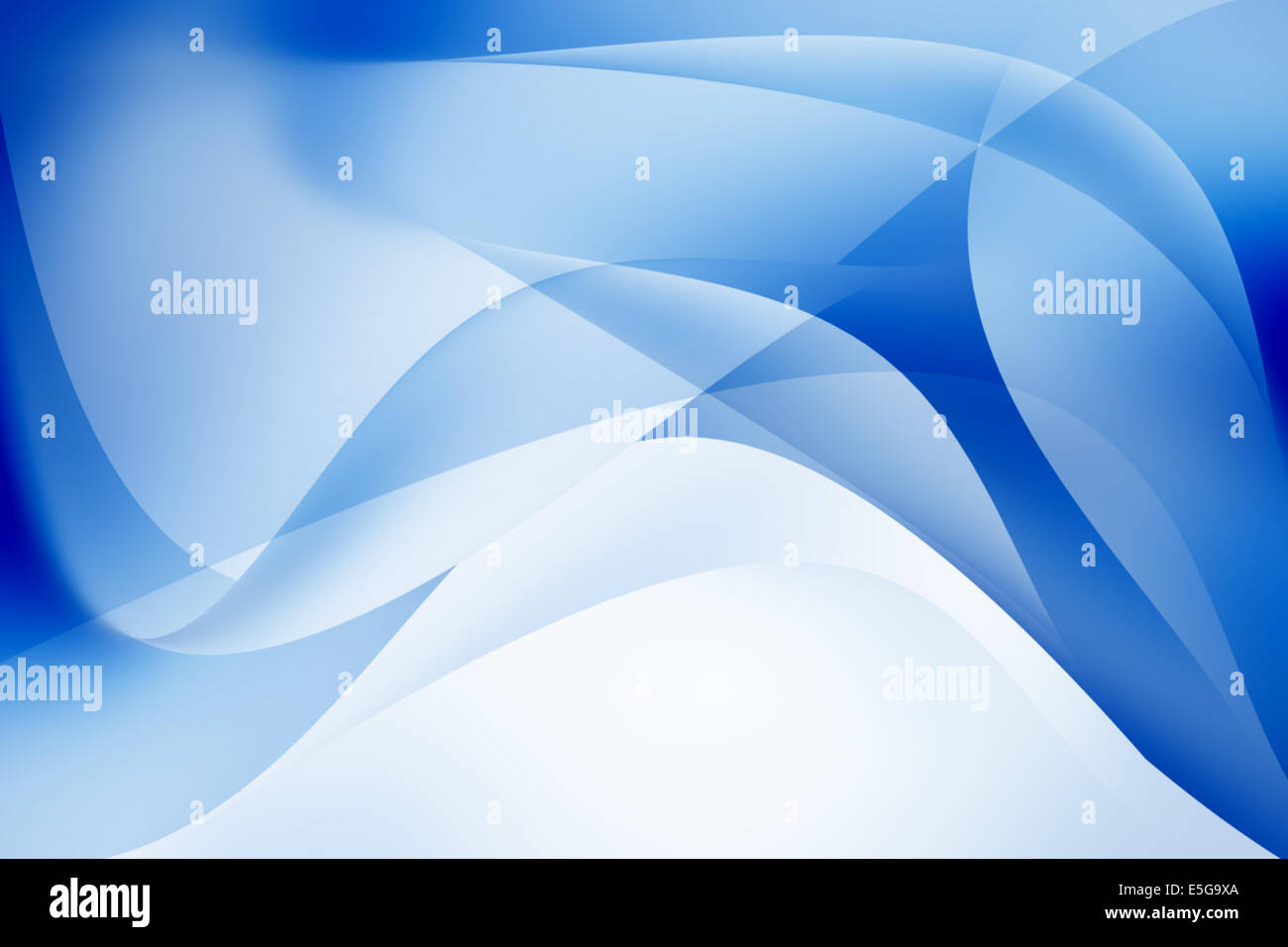 Abstract art flowing blue curves hi-res stock photography and images ...