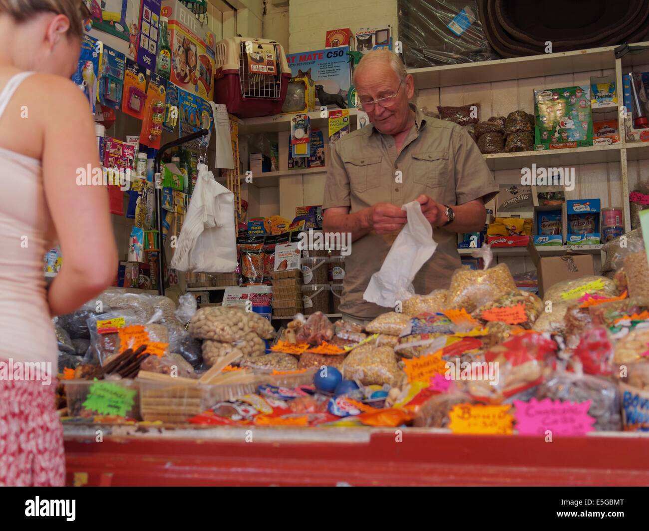 The altrincham market trader hires stock photography and images Alamy