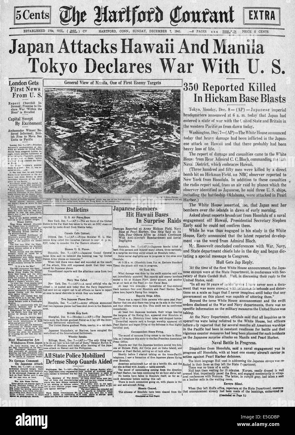 Hartford courant newspaper hi-res stock photography and images - Alamy
