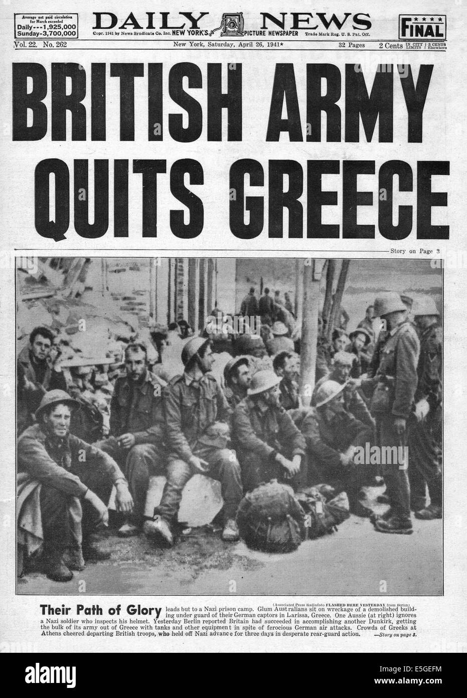 Crete 1941 hi-res stock photography and images - Page 2 - Alamy