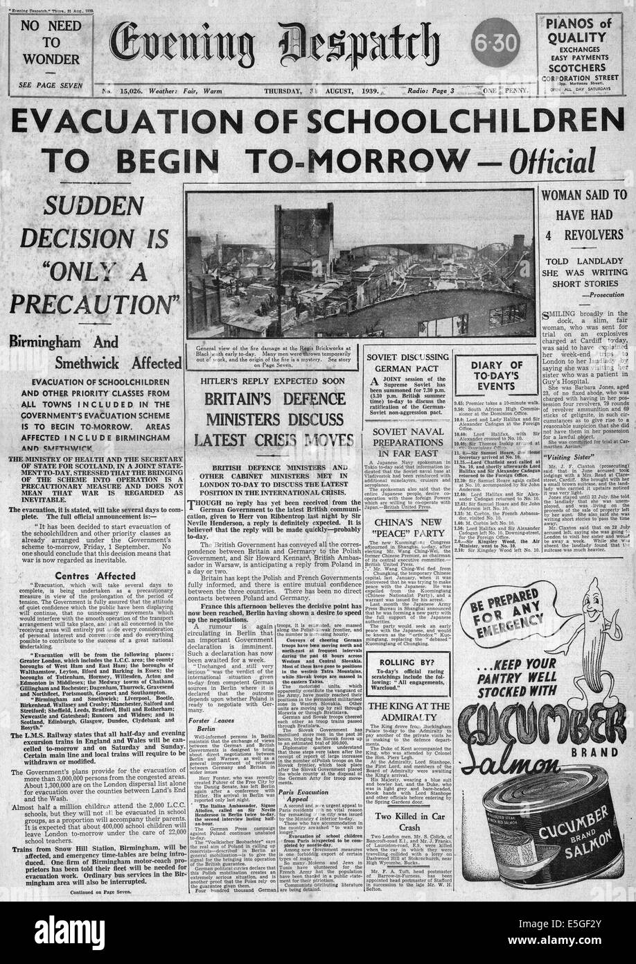 Children Evacuation Ww2