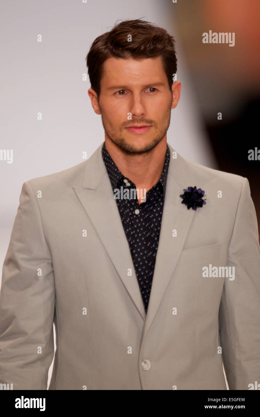 Sydney, NSW, Australia. 30 July 2014. David Jones Menswear Ambassador