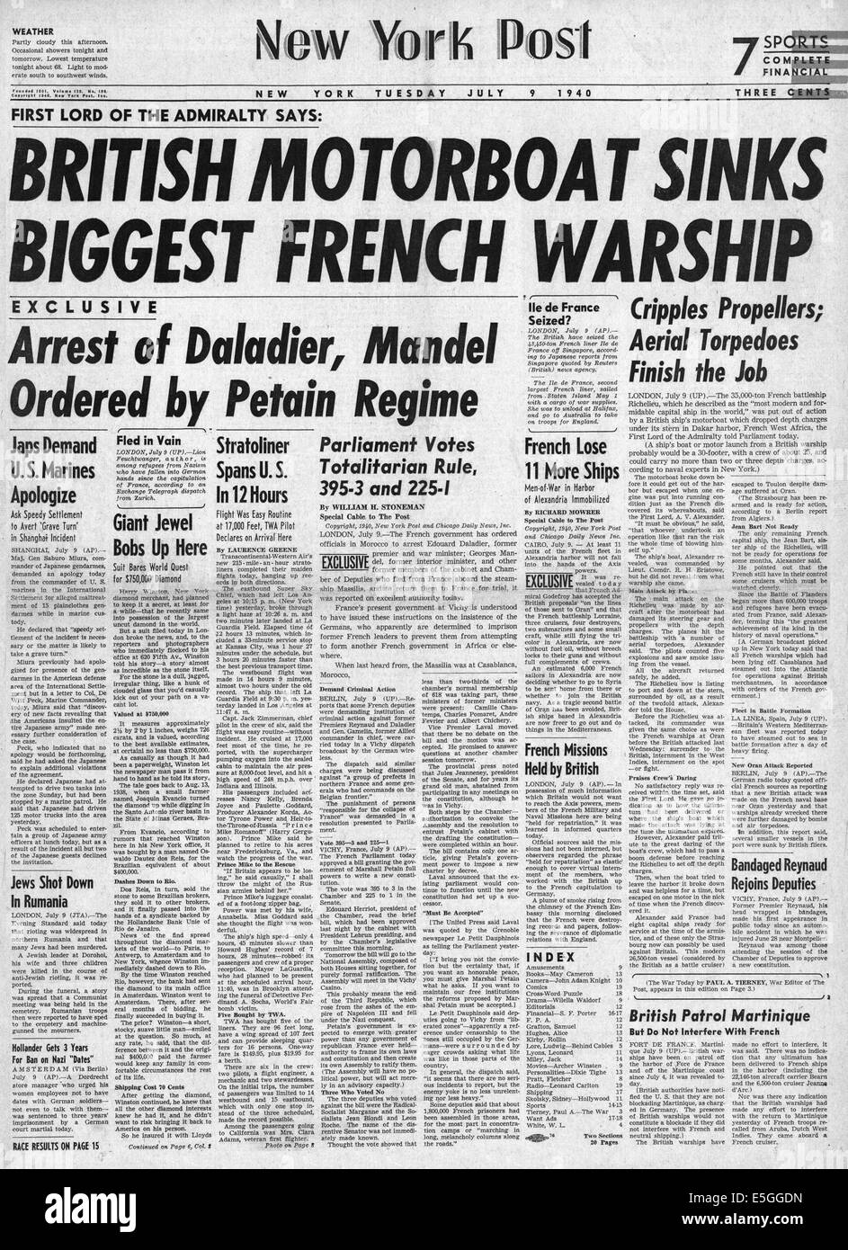 Captain marzin hi res stock photography and images alamy