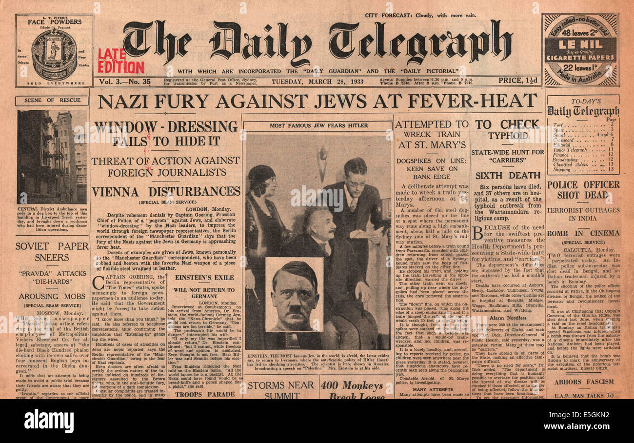 Daily telegraph sydney hi res stock photography and images alamy