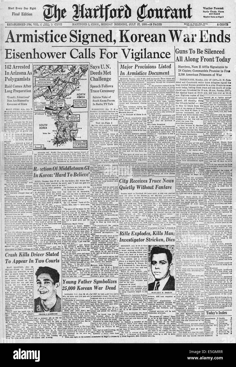 The korean war 1953 hi-res stock photography and images - Alamy