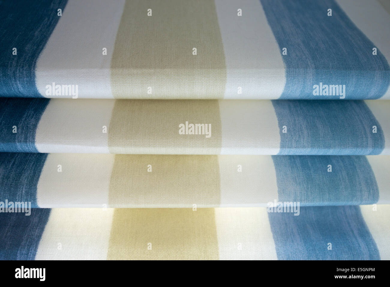 Fabric Window Blinds Stock Photo