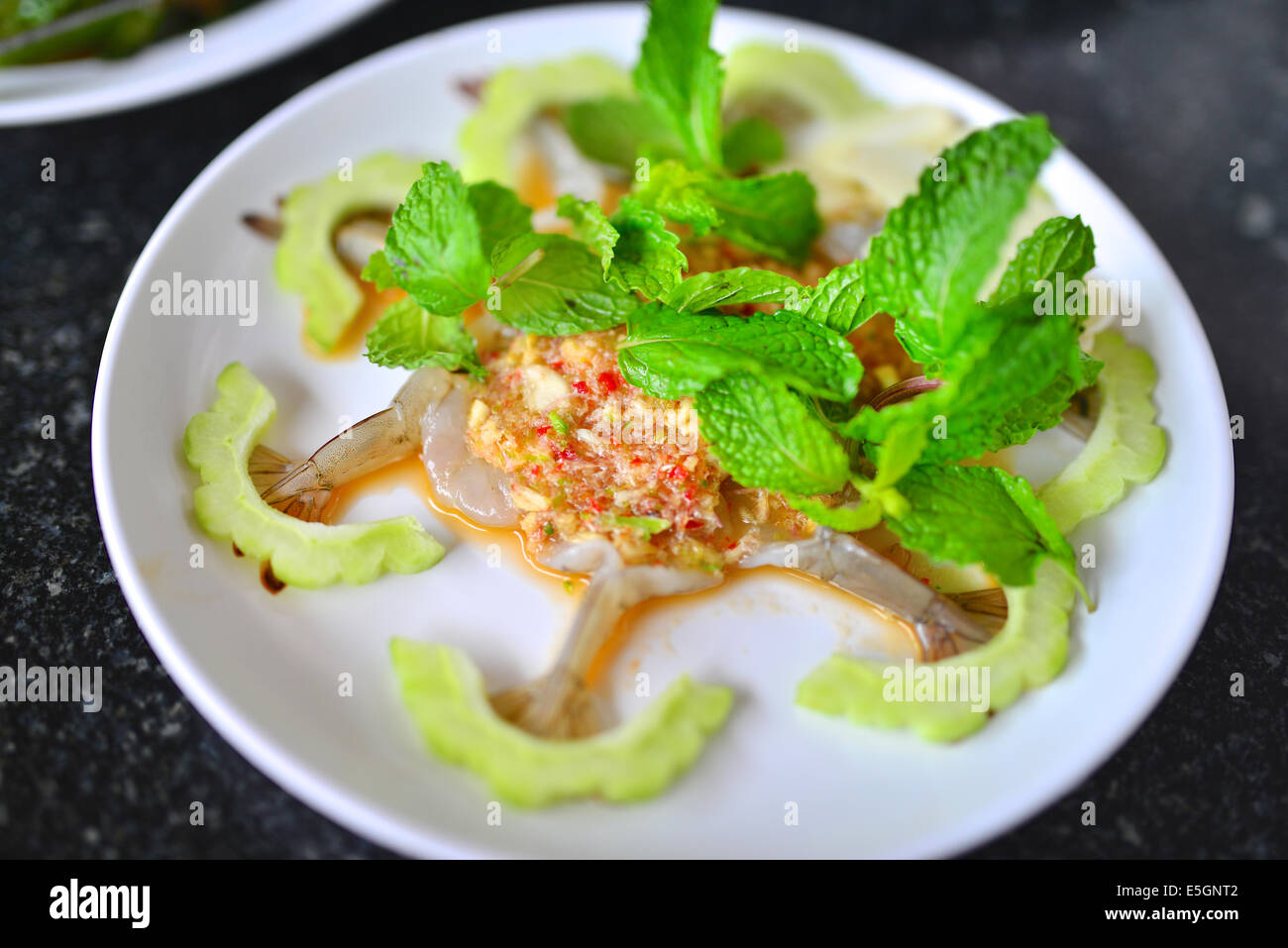Shrimp in fish sauce Stock Photo - Alamy