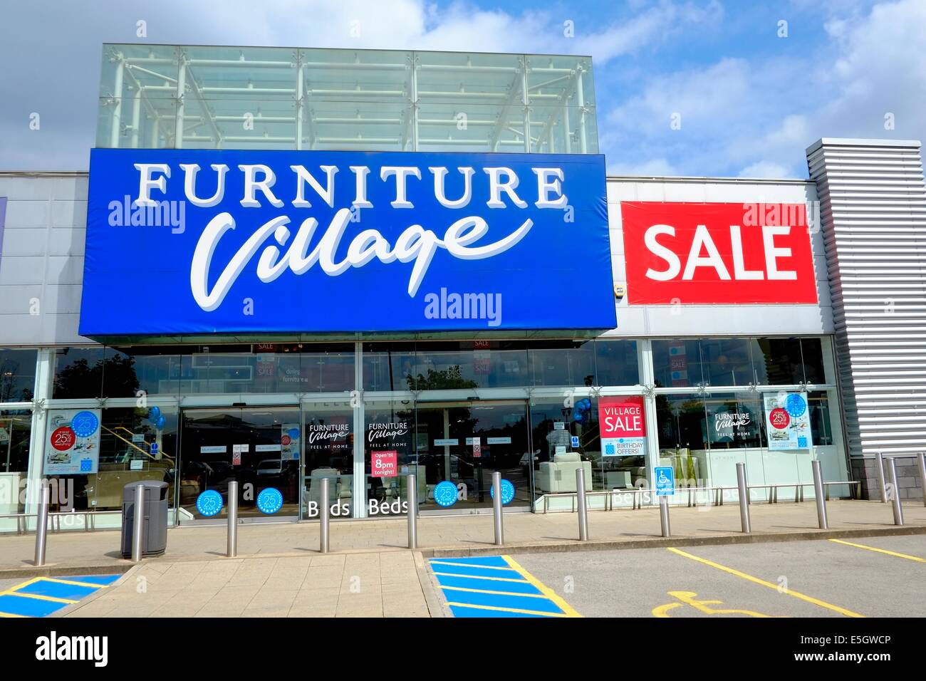 furniture village store high resolution stock photography and images alamy