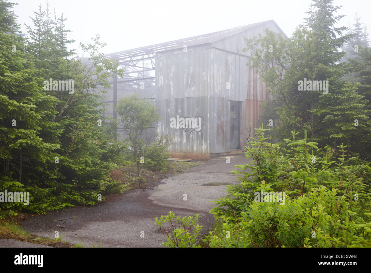 Lyndonville Air Force Station on East Mountain in East Haven, Vermont