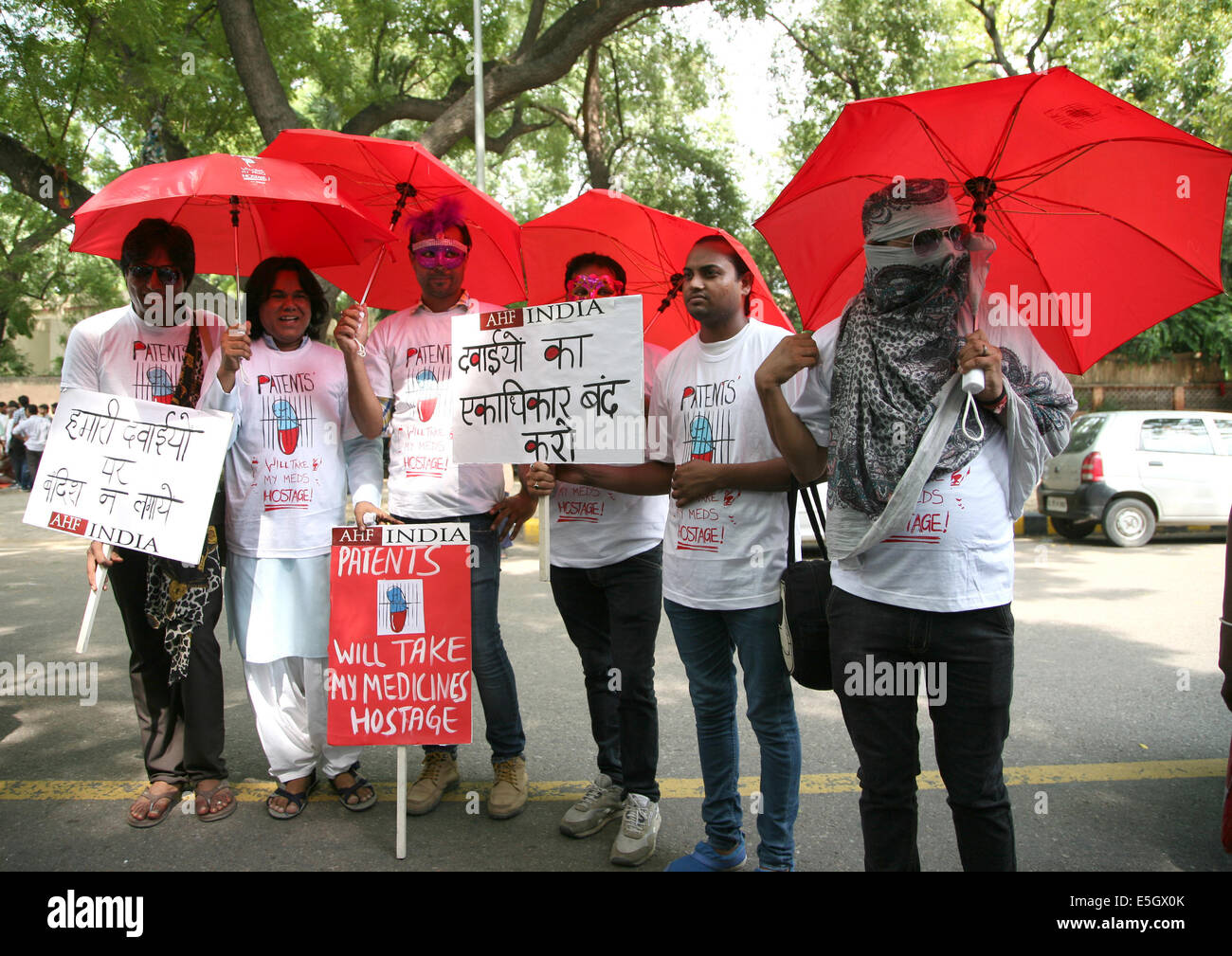 Hiv activists hi-res stock photography and images - Alamy