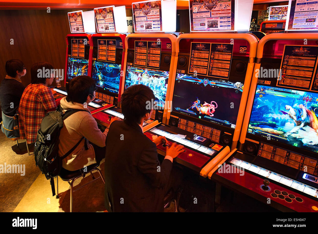 Game center in Harajuku district, Tokyo, Japan Stock Photo - Alamy