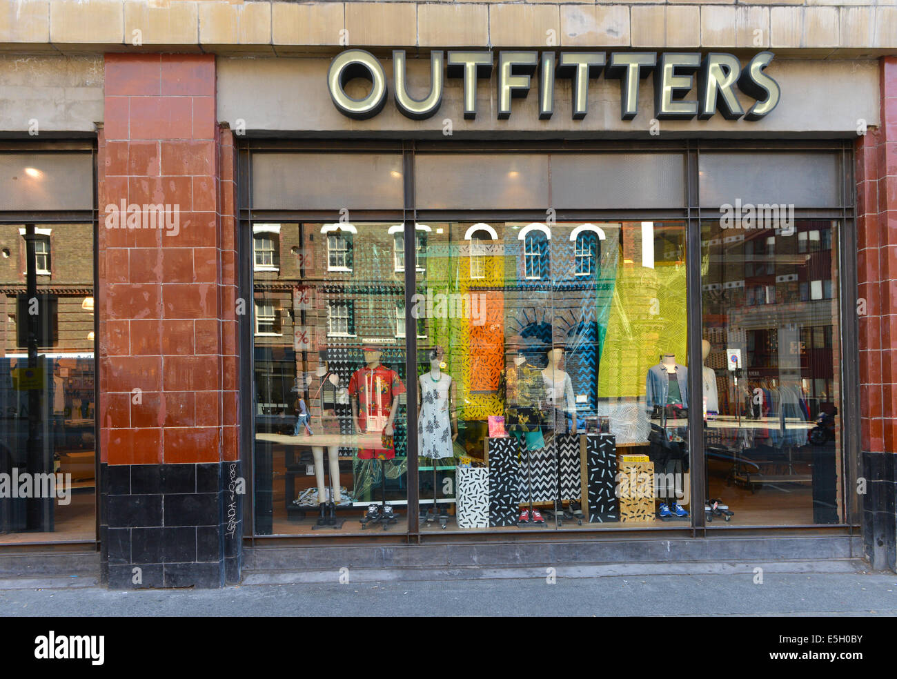 Urban Outfitters Spitalfields Market London Stock Photo, Royalty Free ...