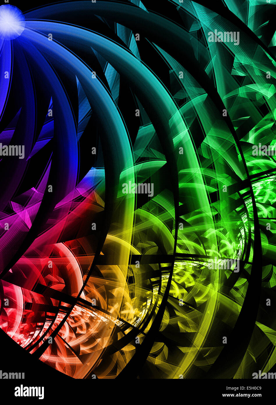Laser light background Stock Photo - Alamy