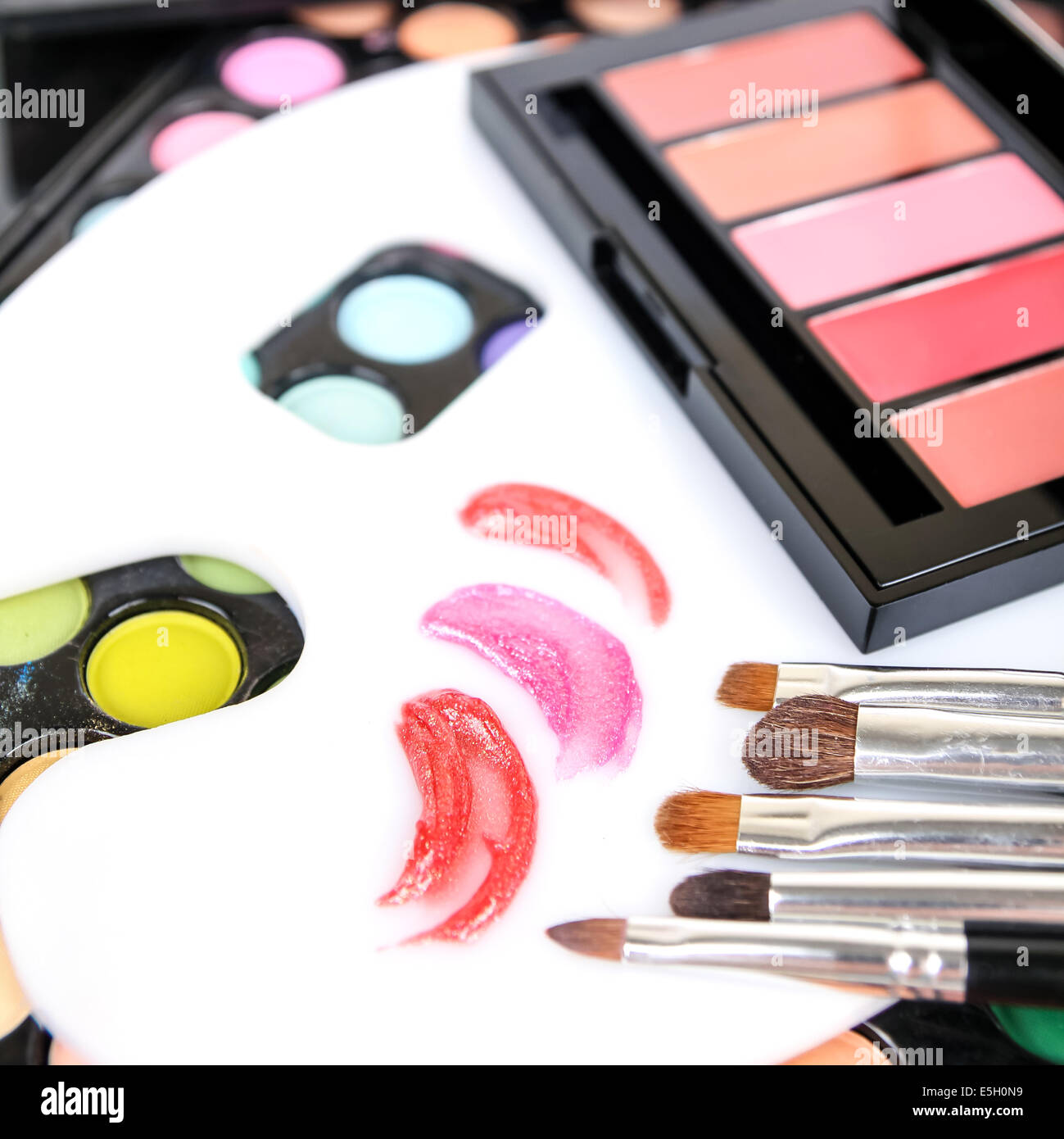 Professional tools for make-up artist, closeup Stock Photo - Alamy