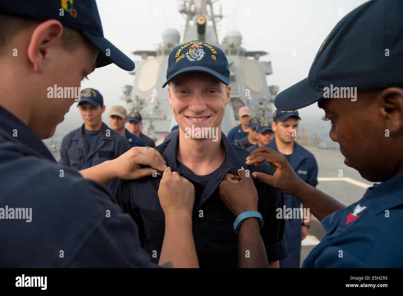 U.S. Navy Boatswain Stock Photo Alamy