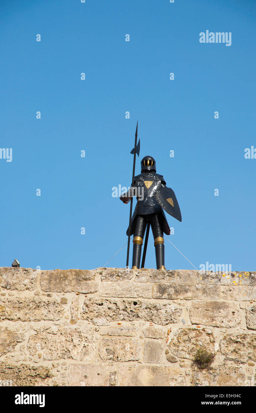 Ippoton, the street of the knights, old town, Rhodes town, Rhodes island, Dodecanese islands, Greece, Europe Stock Photo