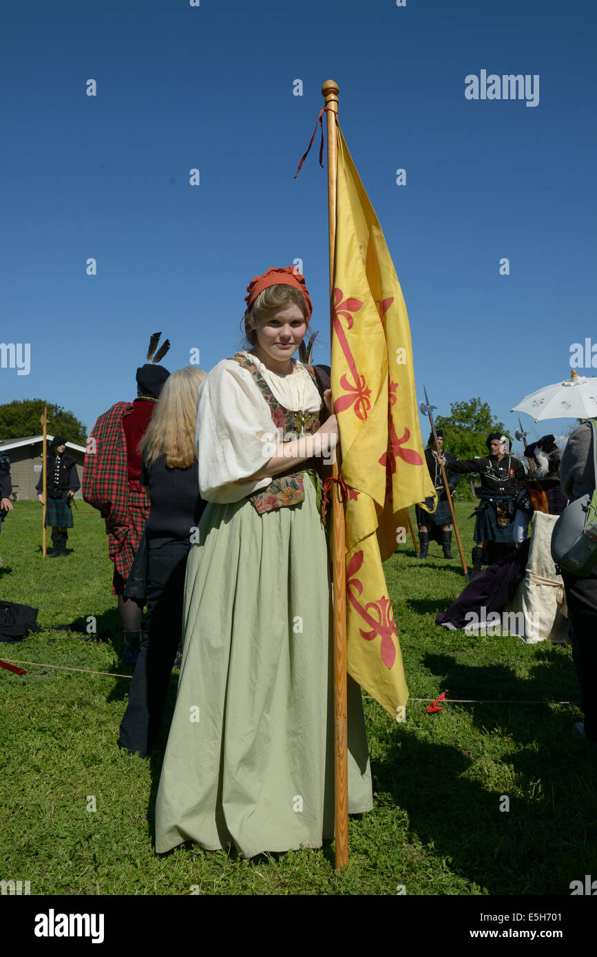 california highland games and scottish festival Stock Photo Alamy