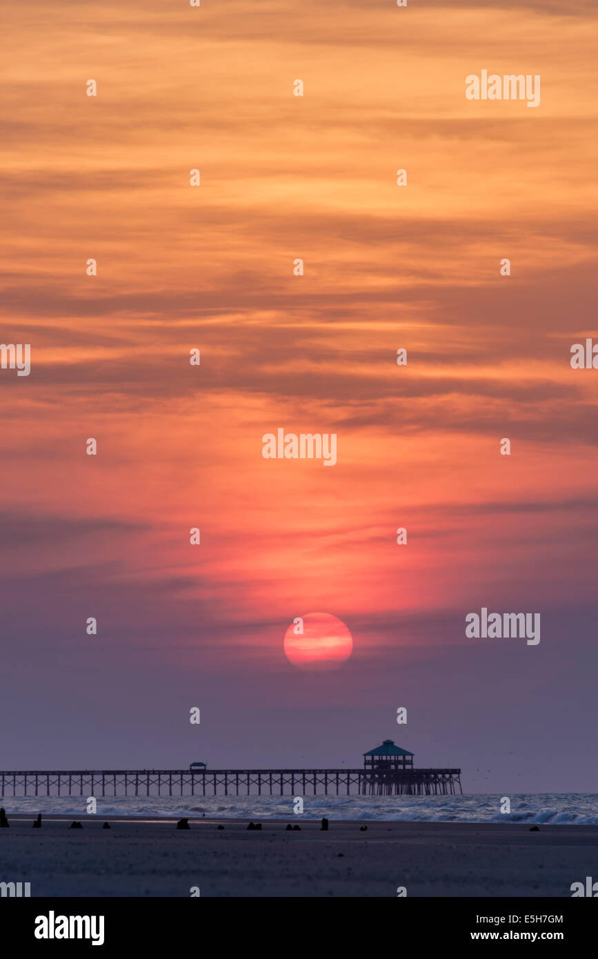 Folly beach pier hires stock photography and images Alamy