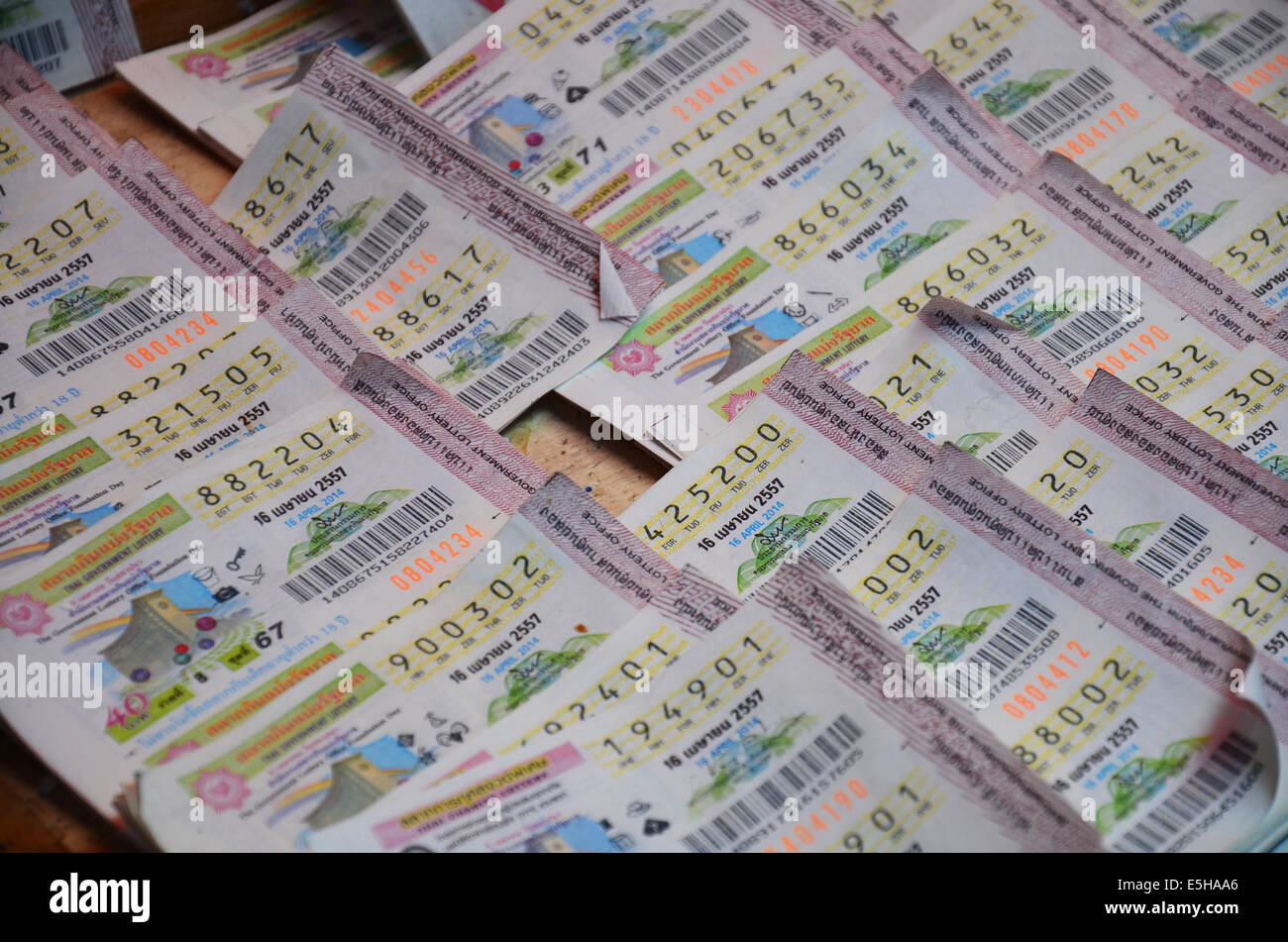 Thailand lottery 2014