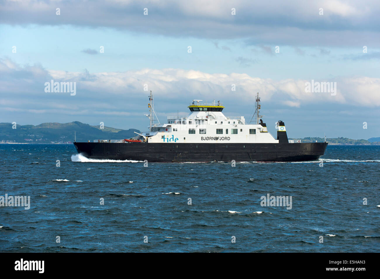 Bjørnefjord ferry on the route between Stavanger and Tau, Stavanger, Norway  Stock Photo - Alamy